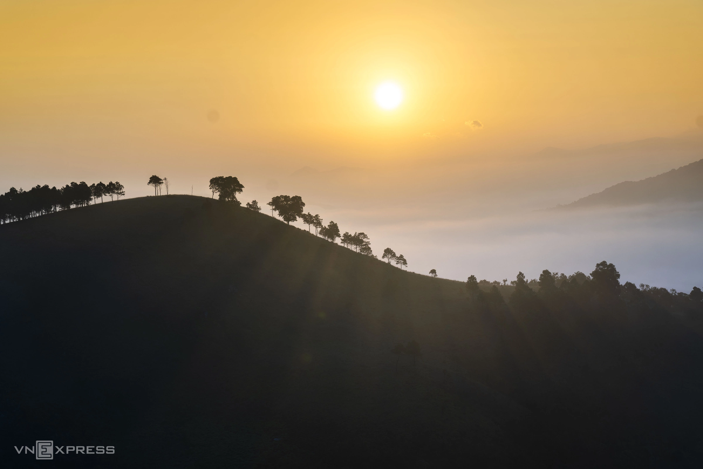 'Đà Lạt thu nhỏ’ ở Quảng Ninh vào mùa đẹp nhất năm, cỏ cháy vàng rực
