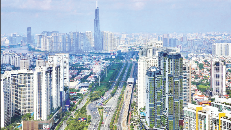 Ho Si Minh-város egyre civilizáltabbá és modernebbé válik. (Fotó: HOANG TRIEU)