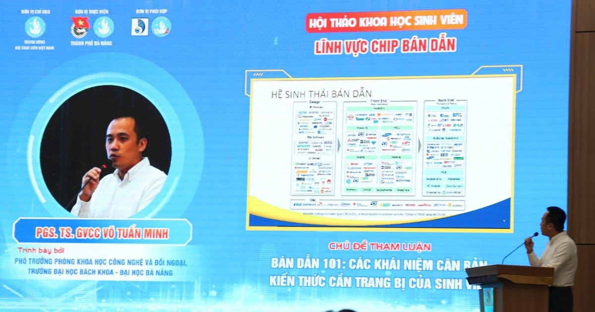 Sinh viên toàn quốc chia sẻ tri thức trong lĩnh vực công nghệ bán dẫn