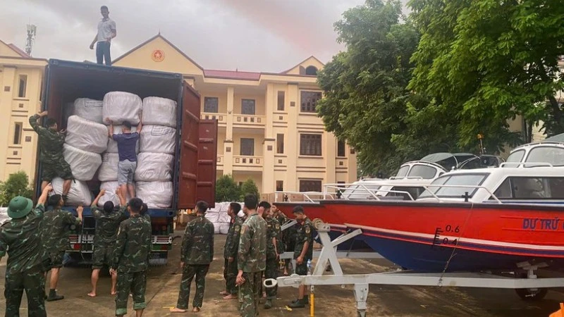 Tăng cường quản lý, sử dụng hàng dự trữ quốc gia để ứng phó mưa, lũ