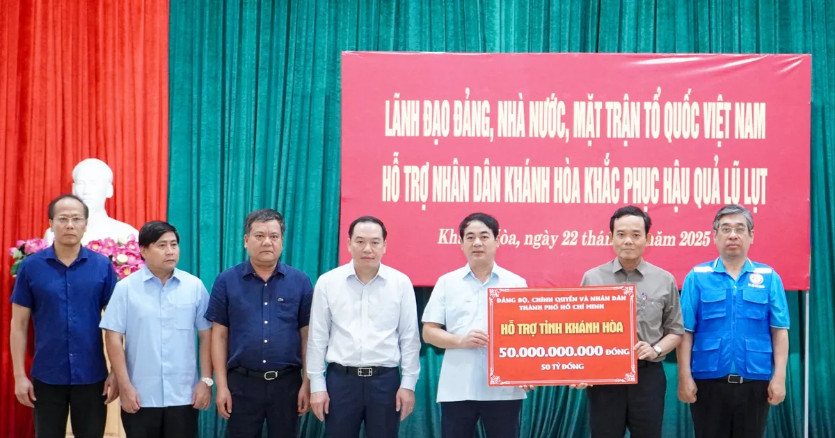 Khánh Hòa gửi thư cảm ơn Đảng bộ, chính quyền và nhân dân TPHCM