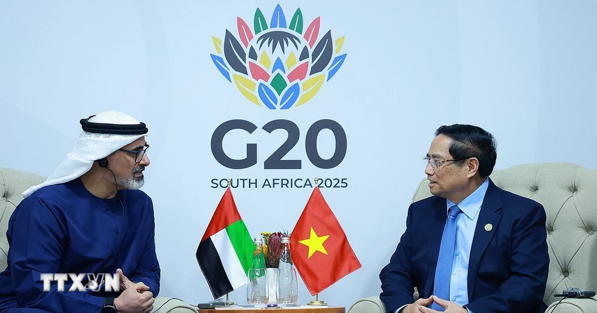 Thủ tướng Phạm Minh Chính gặp lãnh đạo các nước, tổ chức nhân Hội nghị G20