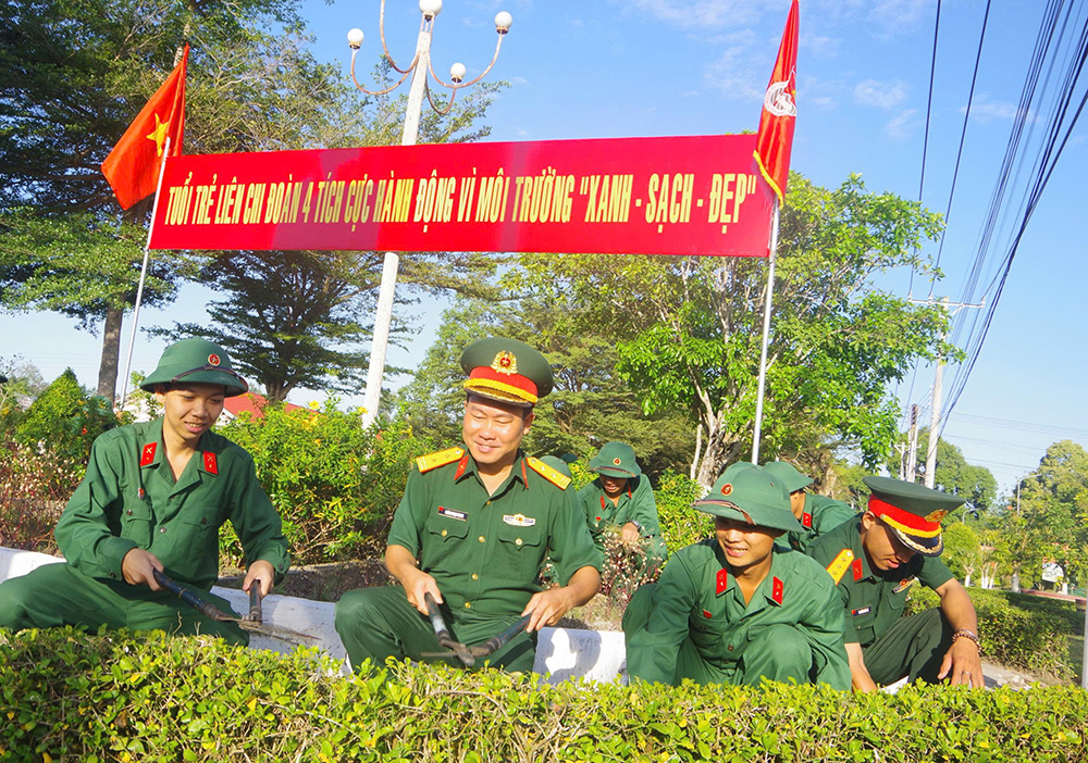 Xây dựng môi trường sống xanh, văn minh, kỷ luật