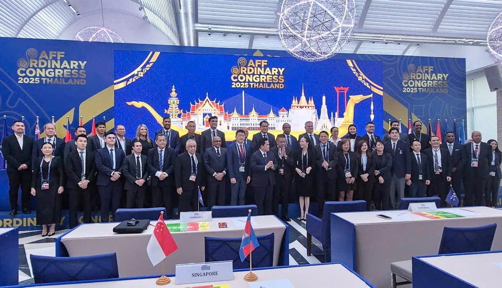 Chủ tịch AFF cảm ơn Chủ tịch VFF Trần Quốc Tuấn tại sự kiện quan trọng của bóng đá khu vực- Ảnh 3.