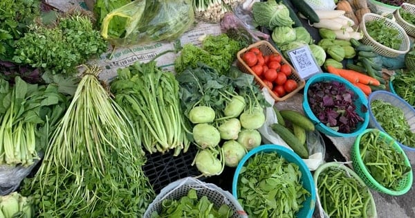 Giá rau củ tại Hà Nội vẫn ở mức cao
