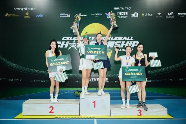 Lộ diện nhà vô địch của giải pickleball người nổi tiếng mùa 2- Ảnh 1.