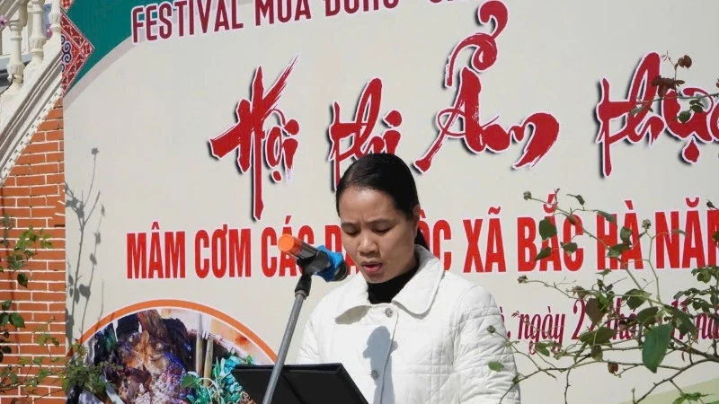 Sắc màu ẩm thực các dân tộc vùng cao nguyên trắng Bắc Hà