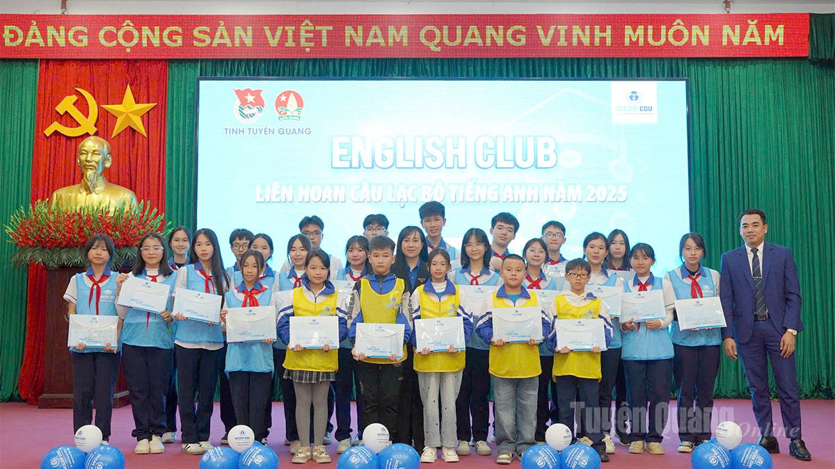 Liên hoan Câu lạc bộ Tiếng Anh tỉnh Tuyên Quang năm 2025
