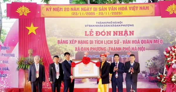 Quán Méo đón nhận di tích lịch sử, văn hóa cấp thành phố