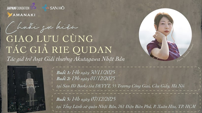 হ্যানয় এবং হো চি মিন সিটিতে আকুতাগাওয়া পুরস্কারপ্রাপ্ত লেখকের সাথে মতবিনিময়