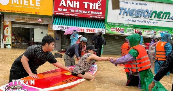 Truyền thông quốc tế: Chính phủ Việt Nam đẩy nhanh nỗ lực ứng phó quyết liệt với lũ