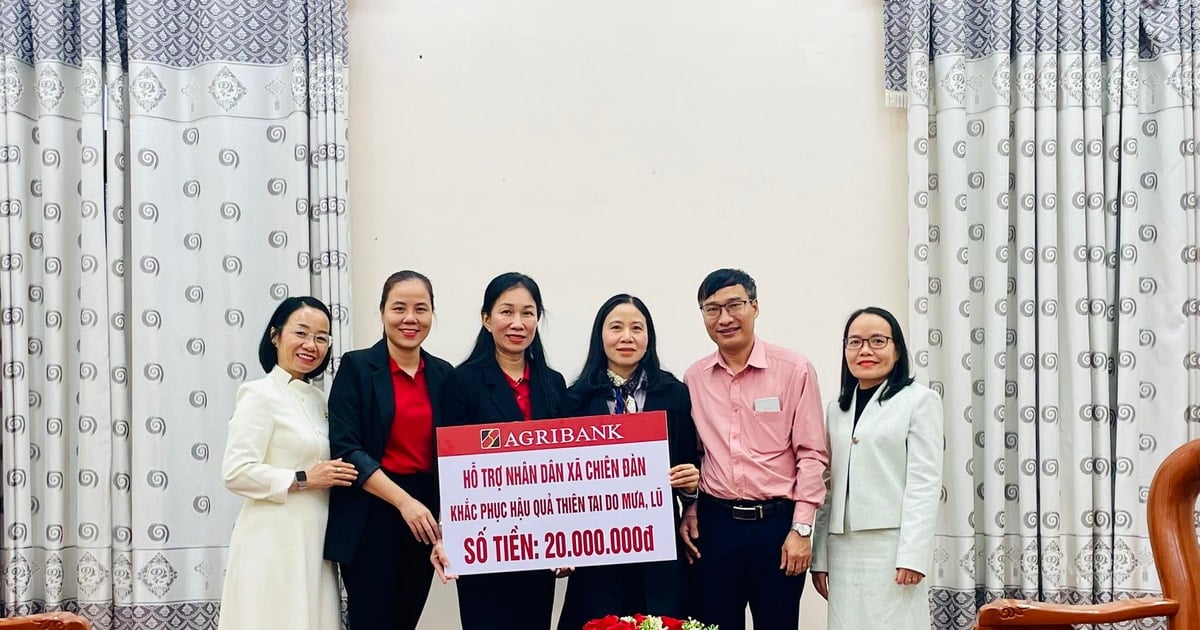 Ngân hàng Agribank, Chi nhánh Phú Ninh hỗ trợ người dân xã Chiên Đàn