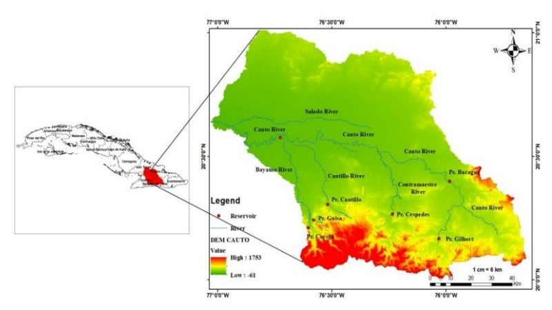 حوض نهر كاوتو (جمهورية كوبا). (صورة: TL)