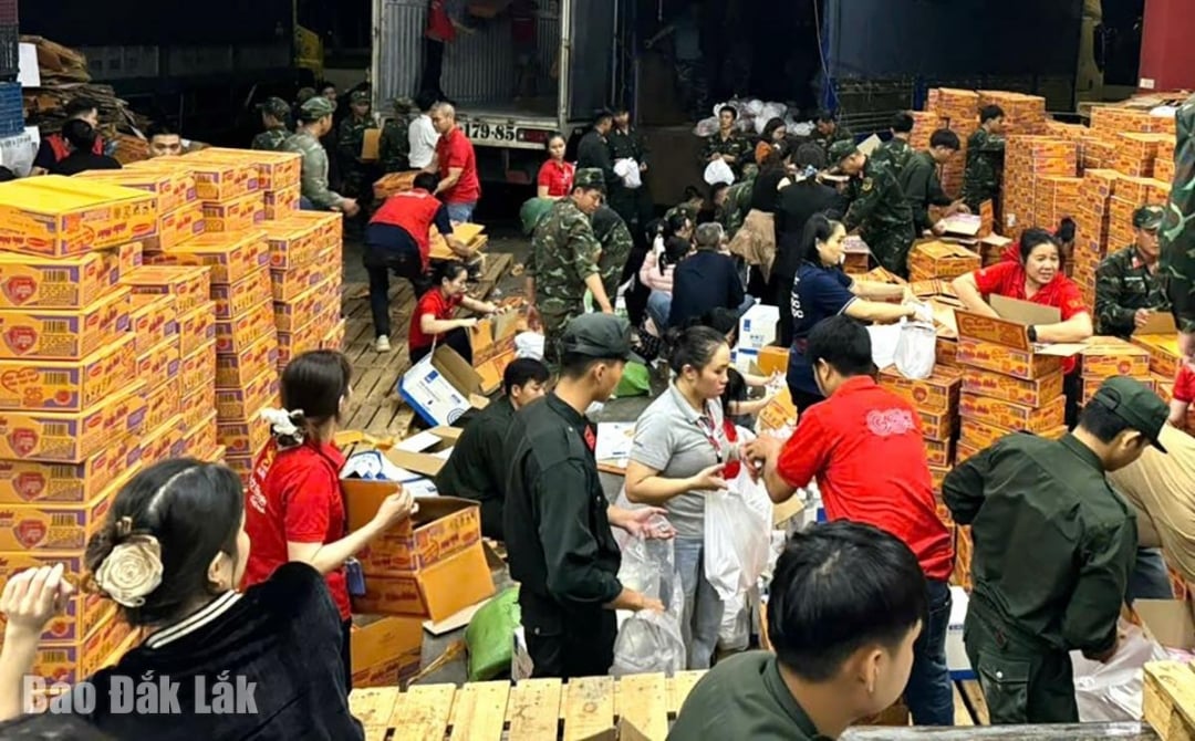 Lũ dữ phía Đông, tình người phía Tây