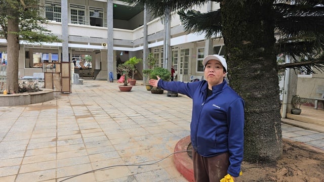 Lâm Đồng: Lũ lịch sử, trường học hư hỏng, học sinh chưa thể đến trường- Ảnh 3.