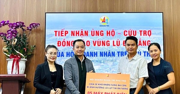 Doanh nhân trẻ Việt Nam huy động hơn 25 tỷ đồng chung tay vì đồng bào vùng lũ