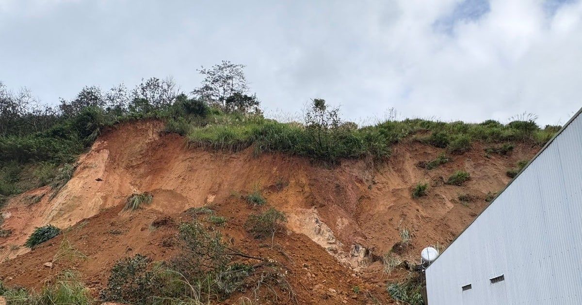 Tiếp tục xuất hiện các điểm sạt trượt tại xã D'Ran