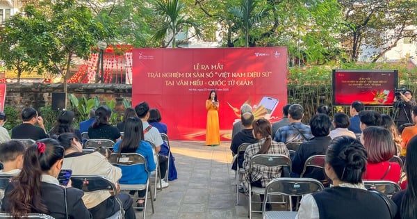 Ra mắt trải nghiệm di sản số Việt Nam Diệu Sử tại Văn Miếu - Quốc Tử Giám