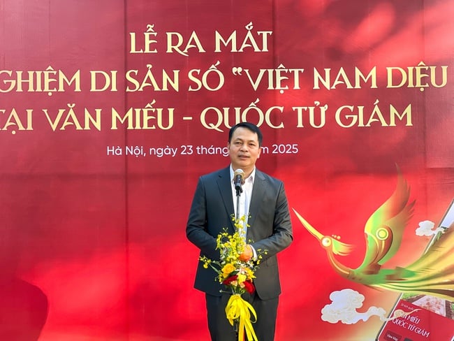 Ra mắt trải nghiệm di sản số Việt Nam Diệu Sử tại Văn Miếu – Quốc Tử Giám - Ảnh 1.