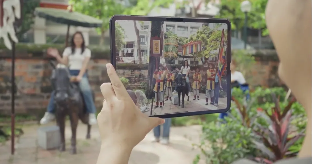 Trải nghiệm di sản số tại Văn Miếu - Quốc Tử Giám