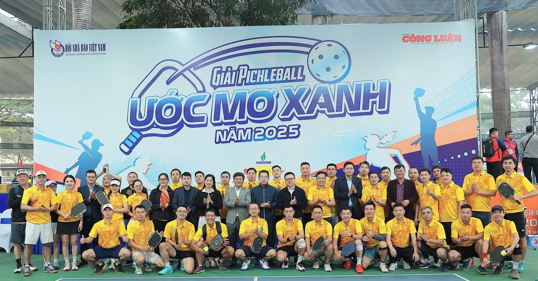 Giải Pickleball 'Ước mơ xanh' 2025 chung tay ủng hộ đồng bào vùng bão lũ