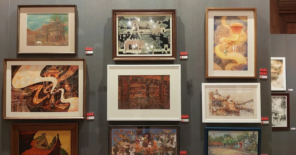 Trao giải cho 18 tác phẩm xuất sắc cuộc thi vẽ “Tiếng vang lịch sử” 2025