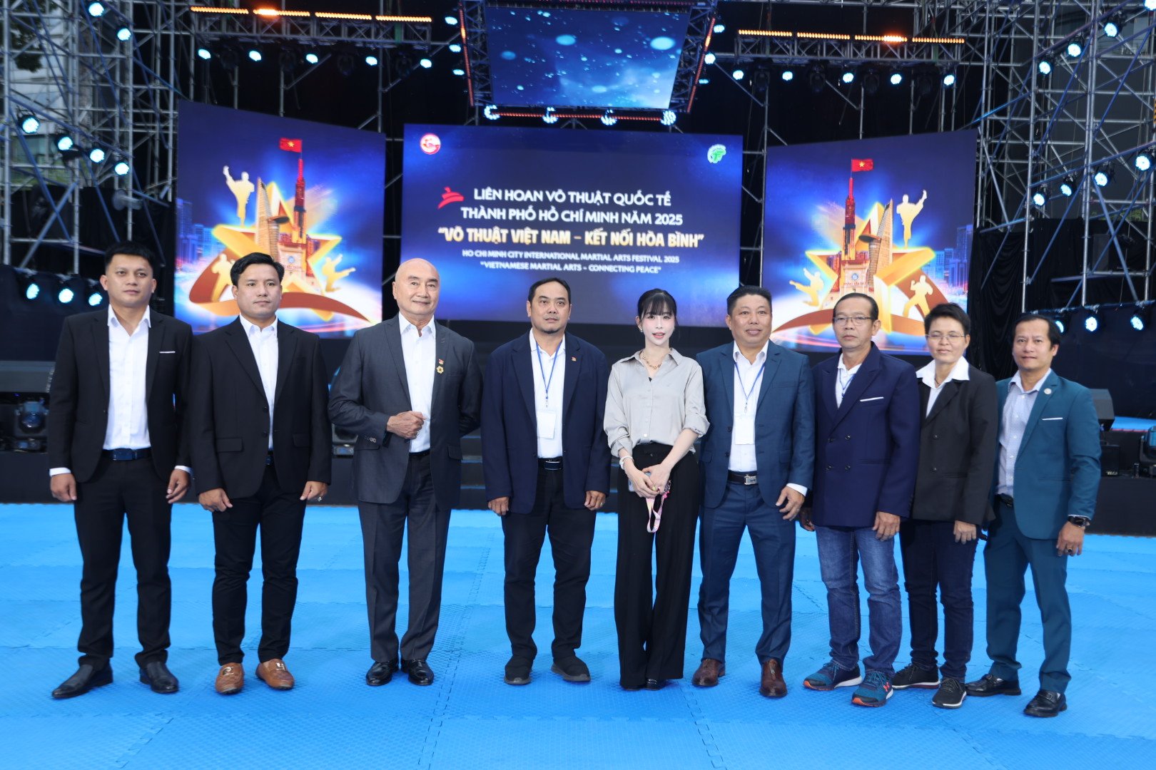 Liên hoan Võ thuật Quốc tế TP HCM 2025: Tôn vinh tinh thần thượng võ, lan tỏa thông điệp hòa bình - Ảnh 10.