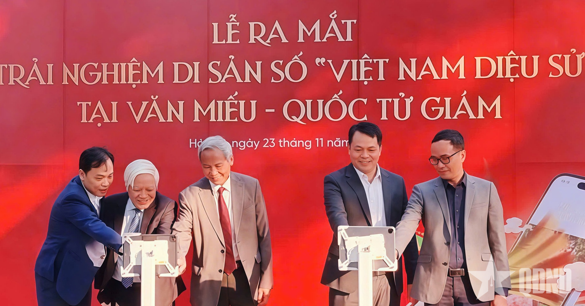 Ra mắt trải nghiệm di sản số “Việt Nam diệu sử”