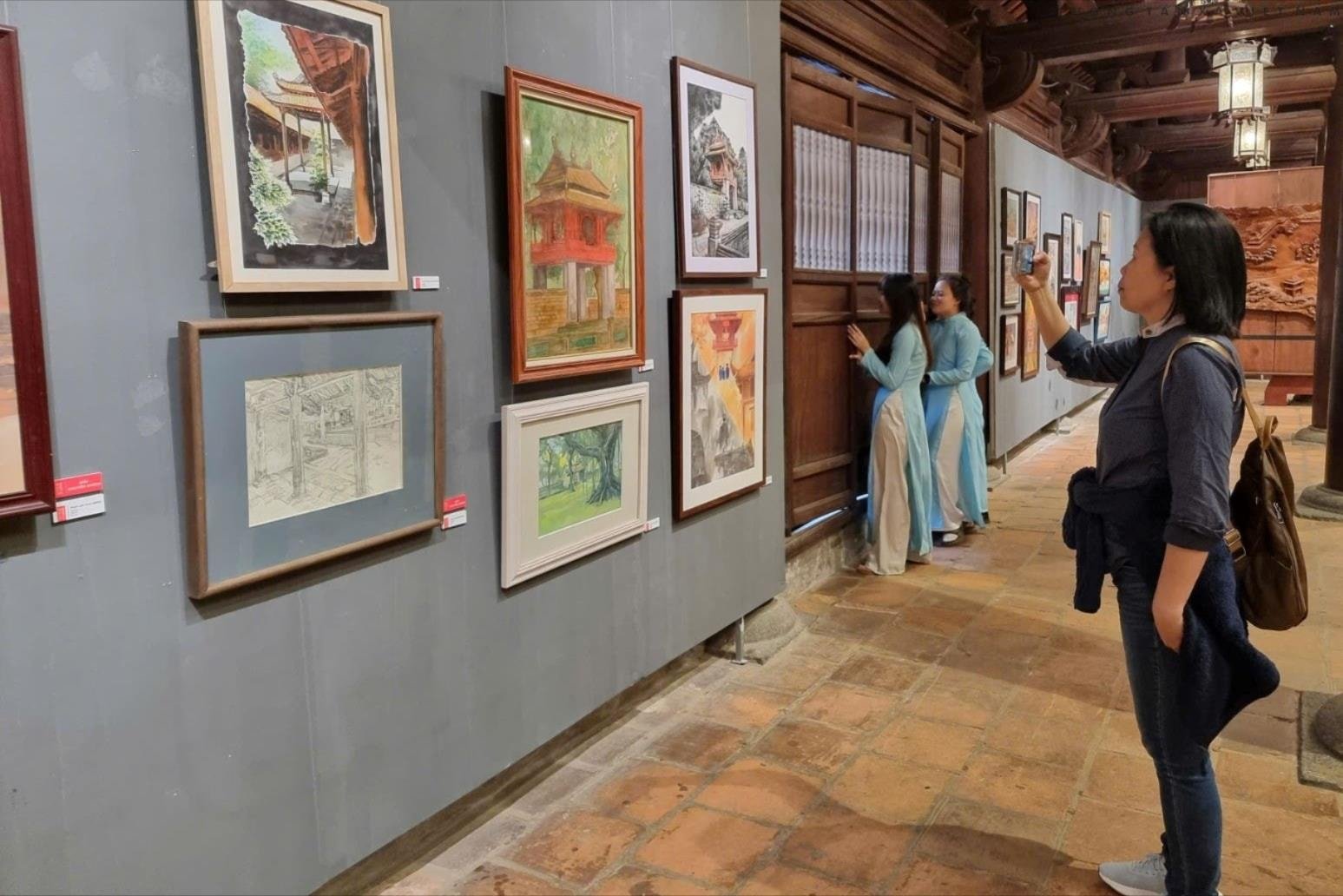 Triển lãm ‘Tiếng vang lịch sử’ qua lăng kính sáng tạo của các hoạ sĩ trẻ