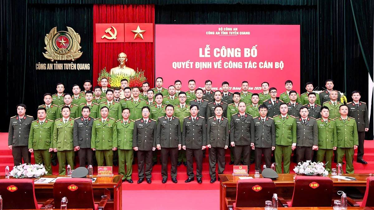 Điều động cán bộ hết thời gian tăng cường trở về các đơn vị trực thuộc Bộ Công an