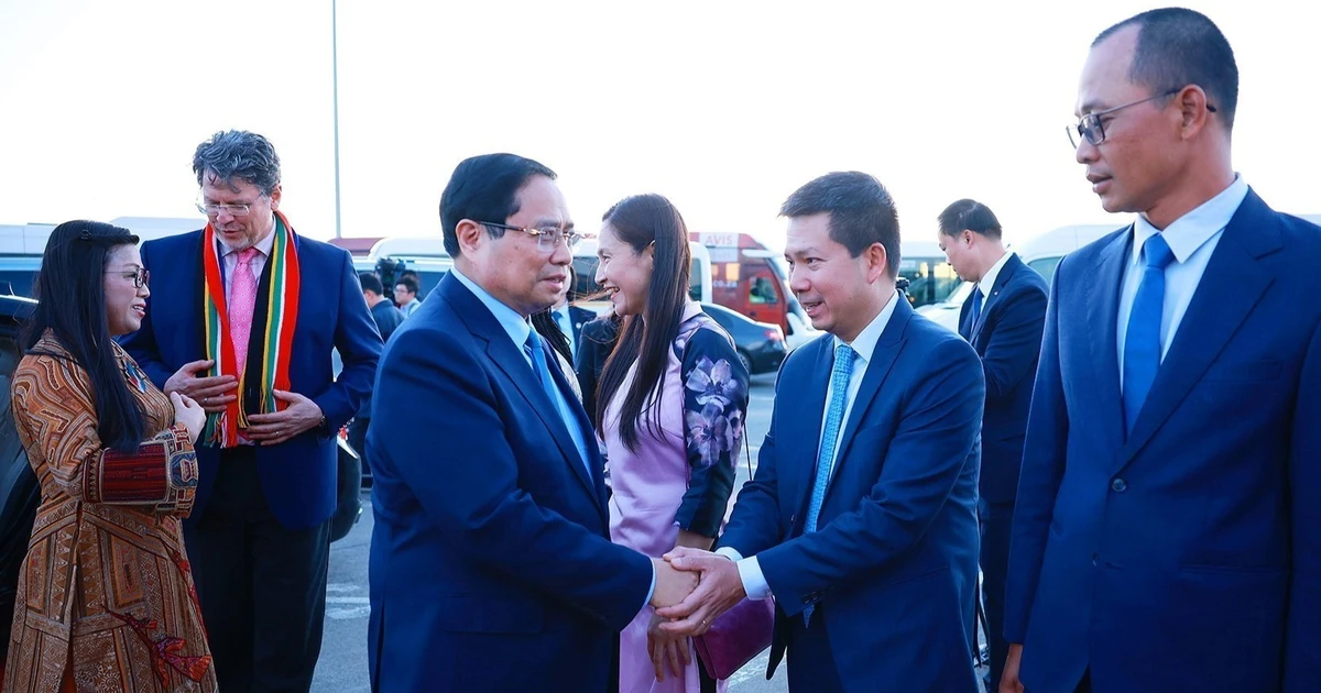 [Ảnh] Thủ tướng kết thúc chuyến tham dự Hội nghị thượng đỉnh G20 tại Nam Phi