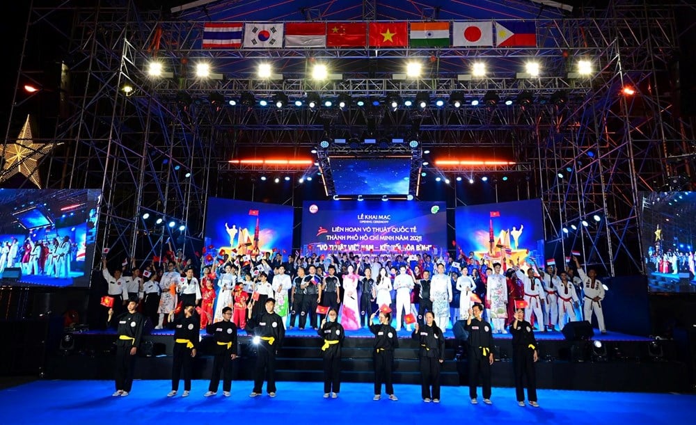 ចំណាប់អារម្មណ៍នៃមហោស្រពក្បាច់គុនអន្តរជាតិទីក្រុងហូជីមិញឆ្នាំ ២០២៥ - រូបថត ៥