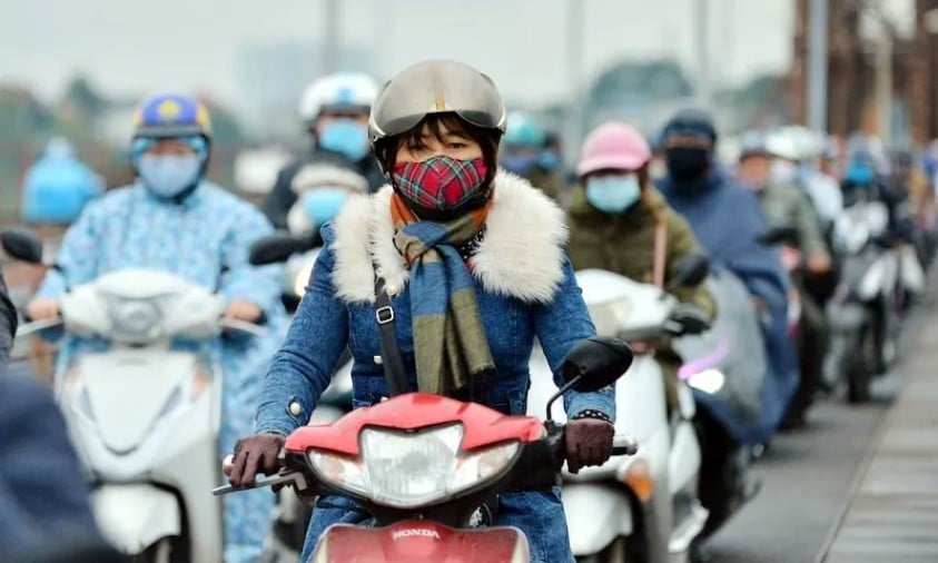 Thời tiết hôm nay (24-11): Không khí lạnh tăng cường ở khu vực Đông Bắc Bộ và Bắc Trung Bộ