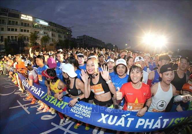 Kỷ lục số lượng vận động viên tham gia Giải Marathon Quốc tế Di sản Hạ Long 2025 - Ảnh 1.