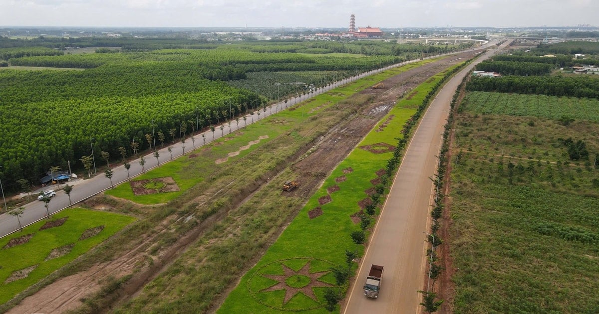 Hai đường kết nối sân bay Long Thành chuẩn bị thông xe ngày 19/12