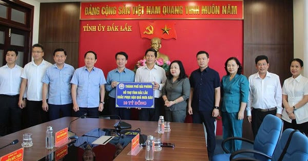 Thư kêu gọi của Ủy ban MTTQ Việt Nam TP Hải Phòng về ủng hộ đồng bào lũ lụt