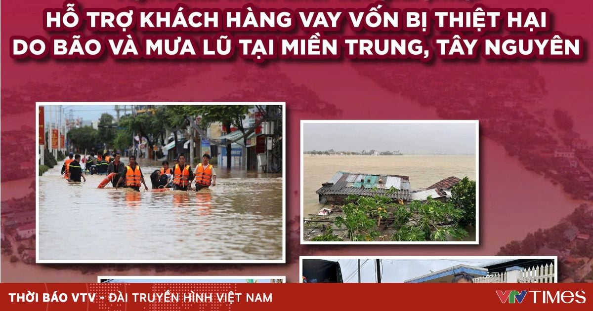 Agribank giảm tới 2%/năm lãi suất cho vay hỗ trợ khách hàng bị thiệt hại do bão số 12, 13 và mưa lũ