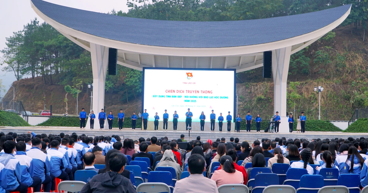 Tỉnh đoàn tổ chức chiến dịch truyền thông "Xây dựng tình bạn đẹp - nói không với bạo lực học đường"