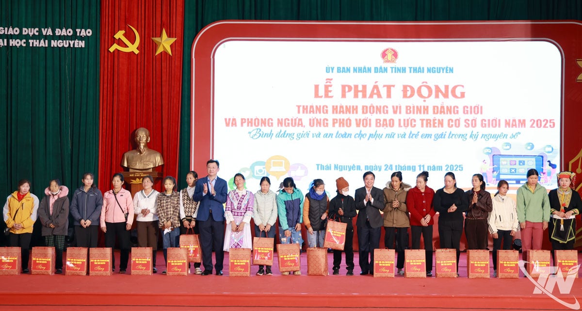 Thái Nguyên phát động Tháng hành động vì bình đẳng giới năm 2025