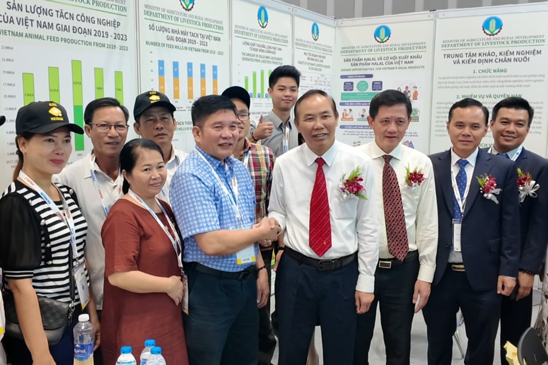 ILDEX Vietnam nhận được sự đồng hành và hỗ trợ mạnh mẽ từ Bộ Nông nghiệp và Môi trường ra mắt khu gian hàng Quốc Gia Việt Nam tại triển lãm năm 2026. Ảnh: ILDEX Vietnam.