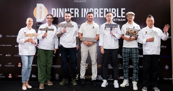 Lần đầu tiên, 13 đầu bếp Michelin hàng đầu thế giới hội tụ tại Việt Nam