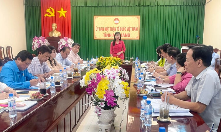 Cơ bản hoàn tất chuẩn bị Đại hội đại biểu MTTQ Việt Nam tỉnh An Giang, nhiệm kỳ 2025 - 2030