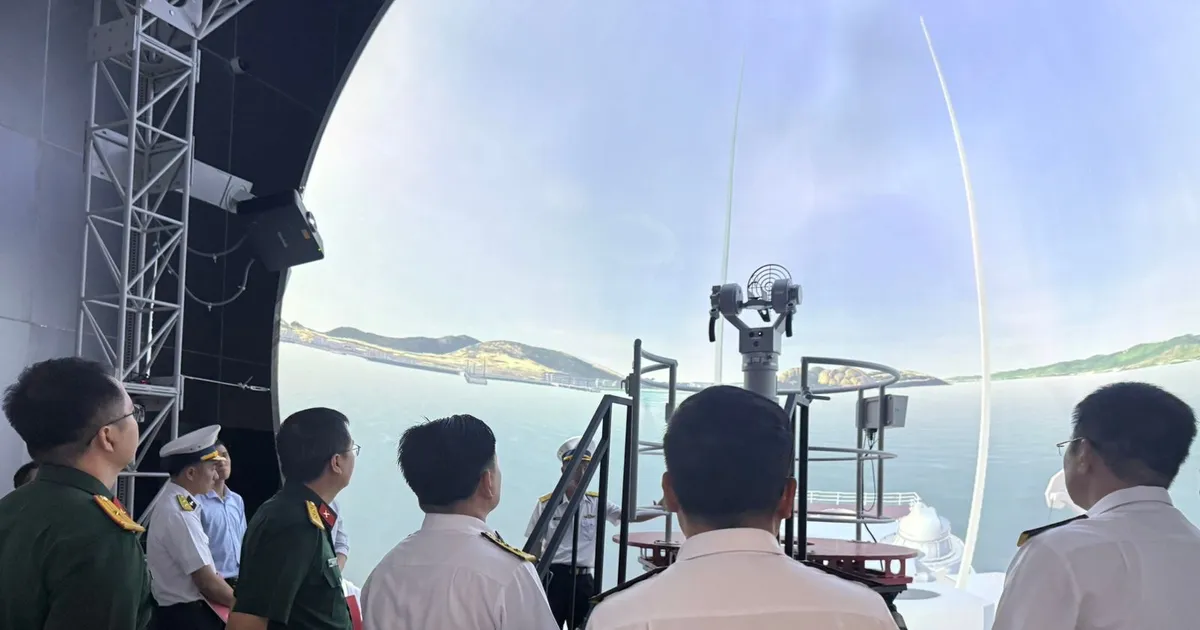 Hệ thống mô phỏng huấn luyện hàng hải do Viettel phát triển đạt chuẩn quốc tế cao nhất