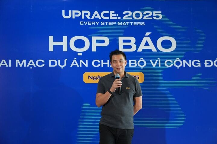 VNG의 켈리 웡(Kelly Wong) 대표가 2025 프로젝트 개회사를 하고 있다. (사진: VNG)