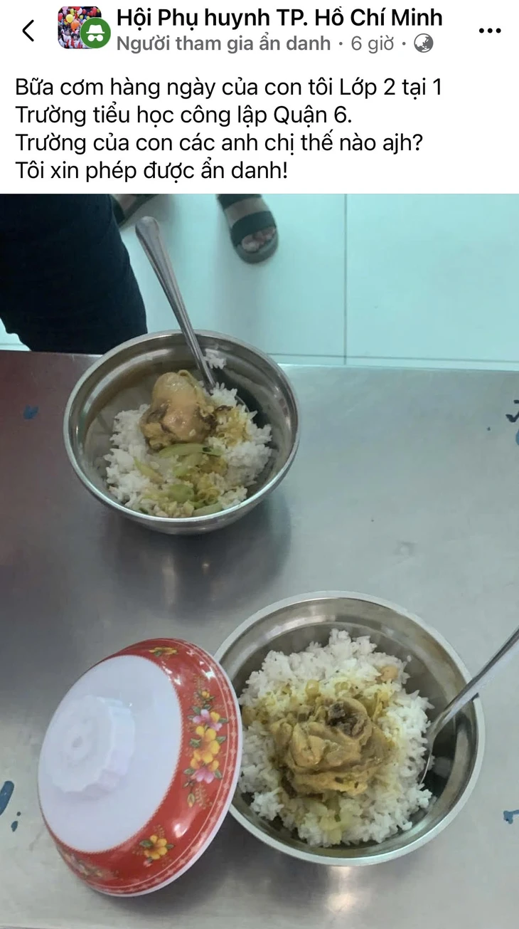 bữa ăn bán trú - Ảnh 1.