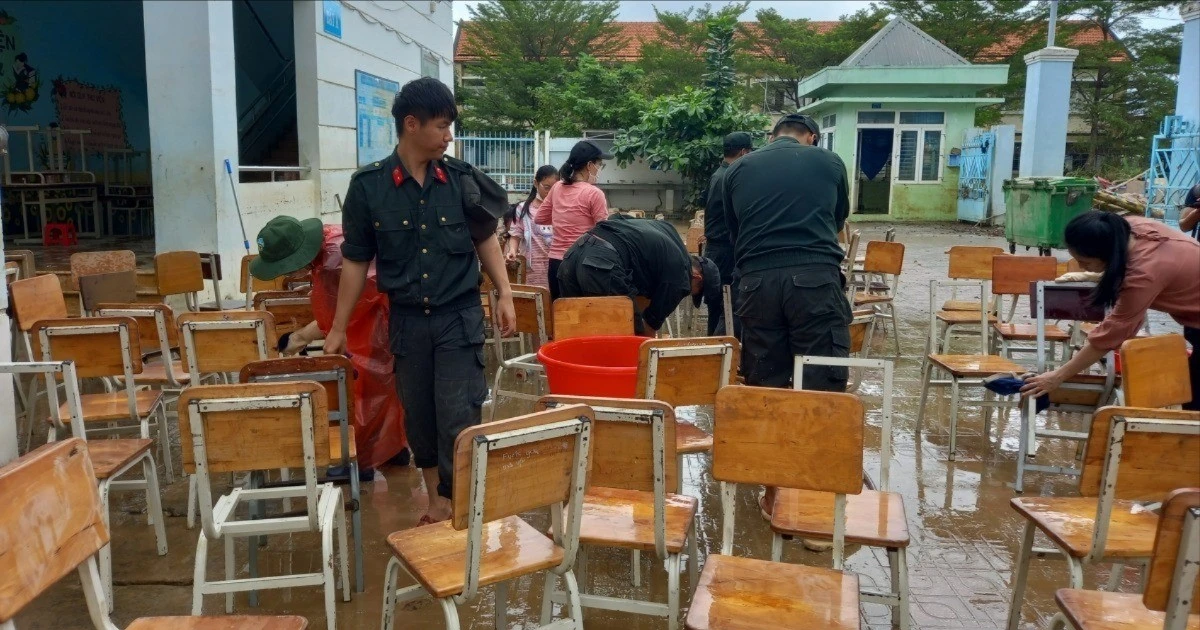 Khánh Hòa: Mở lại trường học, từng bước hồi sinh sau lũ dữ