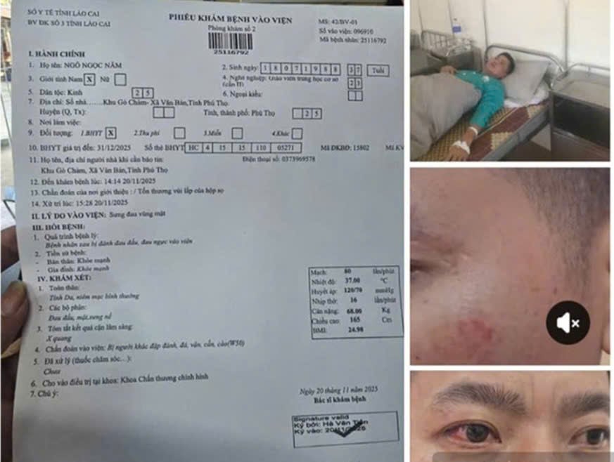 Công an điều tra làm rõ vụ Hiệu trưởng và giáo viên xô xát trong ngày liên hoan 20/11