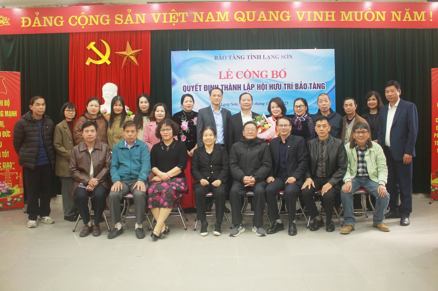 Bảo tàng tỉnh Lạng Sơn thành lập Hội Hưu trí: Gắn kết các thế hệ cán bộ qua các thời kỳ