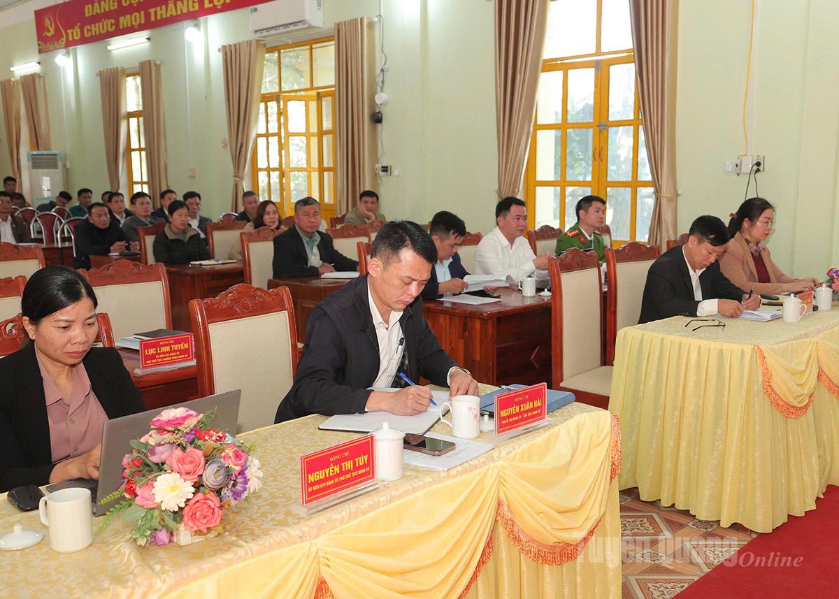 Delegater som deltar på møtet.