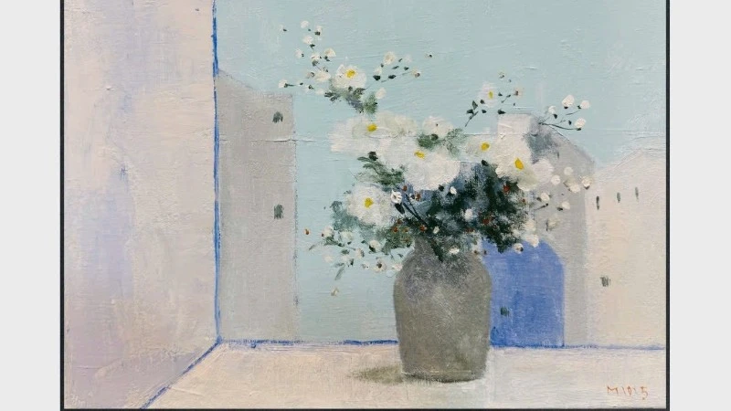 Họa sĩ chung tay đấu giá tranh ủng hộ đồng bào chịu hậu quả của thiên tai